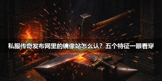 私服传奇发布网里的镜像站怎么认？五个特征一眼看穿