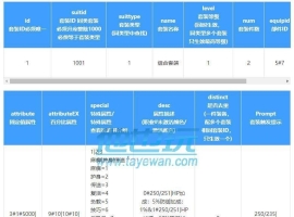 996PC引擎配置文件cfg_suitex新套装表配置说明