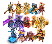 战国春秋 高清怪物 PNG格式 游戏怪物 14组素材下载