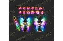 复古高清七彩色火龙剑甲素材下载