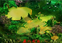 传奇真彩3D地图素材-朱雀神殿