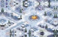 冰晶小镇地图素材免费下载