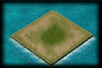 泡点、等待区系列小地图动态海岛新人地图素材