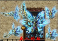 私服Gm论坛套装素材-极限霜冻斩TX-六翼巫圣甲-首饰454号